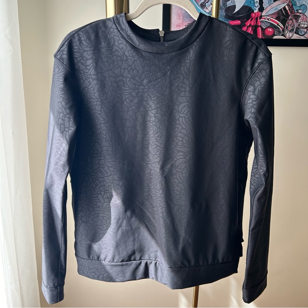 LULULEMON — RARE Muted Floral Print Back-Zip Jacket